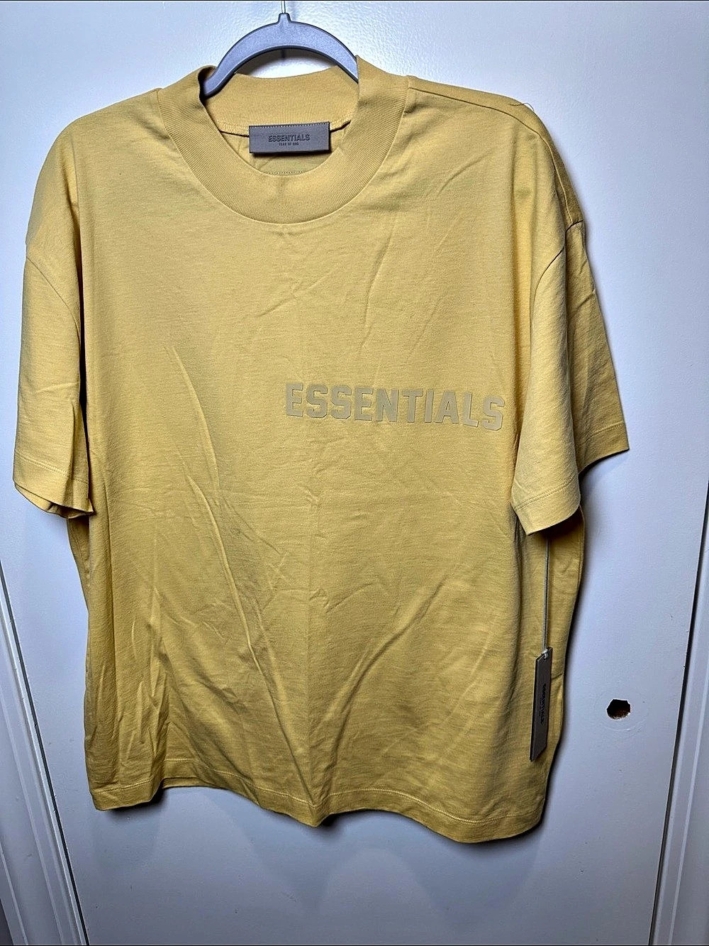 Fear of God Essentials Short Sleeve T-Shirt Men's Cotton Tee Size (56)